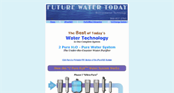 Desktop Screenshot of futurewatertoday.com