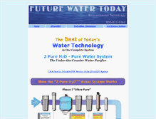 Tablet Screenshot of futurewatertoday.com